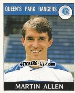 Figurina Martin Allen - UK Football 1988-1989 - Panini