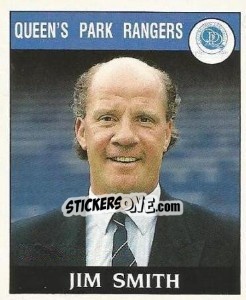 Sticker Jim Smith - UK Football 1988-1989 - Panini