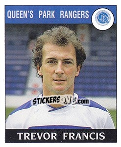 Sticker Trevor Francis - UK Football 1988-1989 - Panini