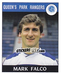 Sticker Mark Falco - UK Football 1988-1989 - Panini