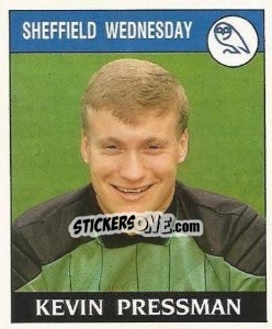 Sticker Kevin Pressman - UK Football 1988-1989 - Panini