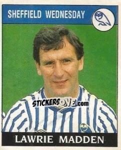 Sticker Lawrie Madden - UK Football 1988-1989 - Panini