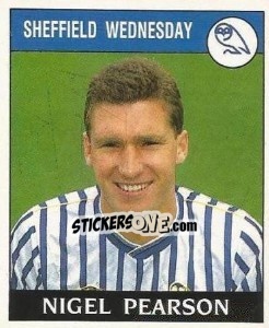 Sticker Nigel Pearson - UK Football 1988-1989 n. 235 - Panini