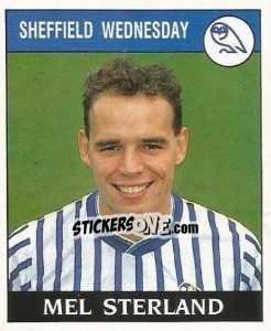 Cromo Mel Sterland - UK Football 1988-1989 - Panini