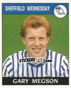 Sticker Gary Megson - UK Football 1988-1989 - Panini
