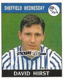 Sticker David Hirst - UK Football 1988-1989 n. 242 - Panini