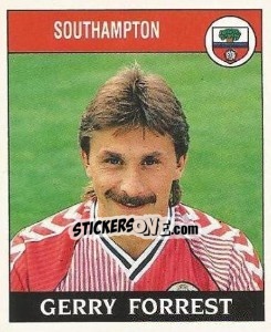 Sticker Gerry Forrest - UK Football 1988-1989 - Panini