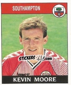 Sticker Kevin Moore - UK Football 1988-1989 - Panini