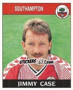 Sticker Jimmy Case - UK Football 1988-1989 n. 252 - Panini
