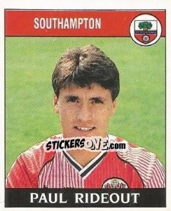 Sticker Paul Rideout - UK Football 1988-1989 n. 257 - Panini