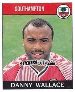 Figurina Danny Wallace - UK Football 1988-1989 n. 258 - Panini