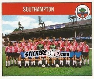 Sticker Team - UK Football 1988-1989 - Panini