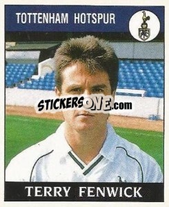 Sticker Terry Fenwick - UK Football 1988-1989 - Panini