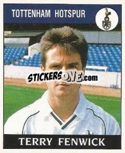 Sticker Terry Fenwick - UK Football 1988-1989 n. 266 - Panini