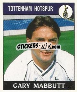 Cromo Gary Mabbutt - UK Football 1988-1989 - Panini