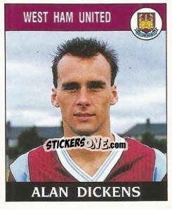 Figurina Alan Dickens - UK Football 1988-1989 - Panini