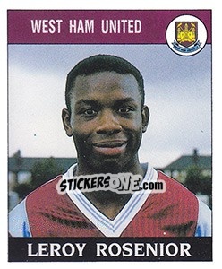 Sticker Leroy Rosenior - UK Football 1988-1989 n. 288 - Panini