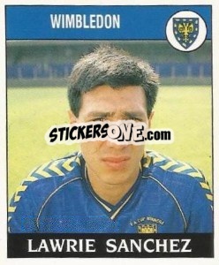 Sticker Lawrie Sanchez - UK Football 1988-1989 - Panini