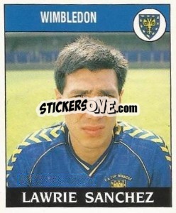 Sticker Lawrie Sanchez - UK Football 1988-1989 n. 297 - Panini