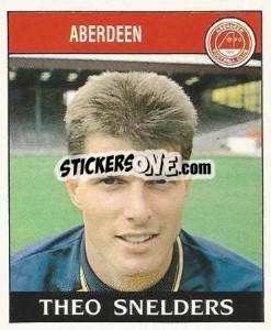 Sticker Theo Snelders - UK Football 1988-1989 n. 324 - Panini