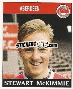 Sticker Stewart McKimmie - UK Football 1988-1989 n. 328 - Panini