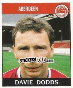 Sticker Davie Dodds - UK Football 1988-1989 n. 334 - Panini