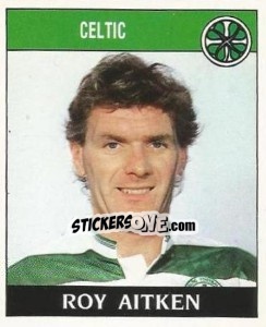 Sticker Roy Aitken - UK Football 1988-1989 - Panini