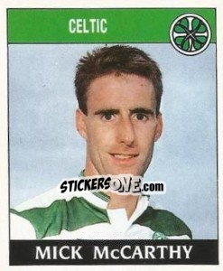 Figurina Mick McCarthy - UK Football 1988-1989 - Panini