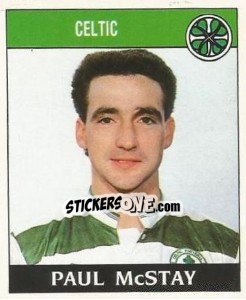 Sticker Paul McStay - UK Football 1988-1989 n. 346 - Panini