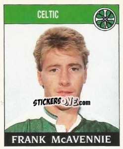 Sticker Frank McAvennie - UK Football 1988-1989 - Panini