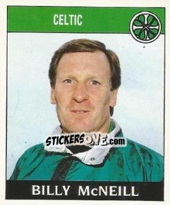 Sticker Billy McNeill - UK Football 1988-1989 n. 352 - Panini