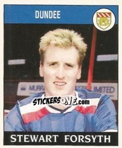Sticker Stewart Forsyth - UK Football 1988-1989 n. 356 - Panini