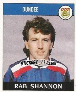 Sticker Rab Shannon - UK Football 1988-1989 n. 357 - Panini