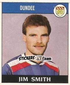 Sticker Jim Smith - UK Football 1988-1989 n. 358 - Panini