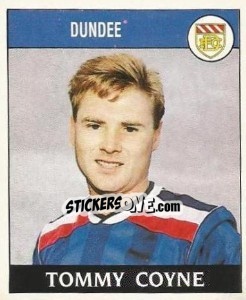 Sticker Tommy Coyne - UK Football 1988-1989 - Panini
