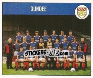 Sticker Team - UK Football 1988-1989 - Panini