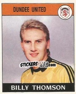 Sticker Billy Thomson - UK Football 1988-1989 - Panini
