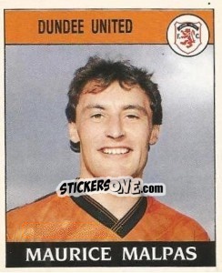 Sticker Maurice Malpas - UK Football 1988-1989 - Panini