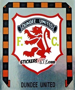 Cromo Badge - UK Football 1988-1989 - Panini