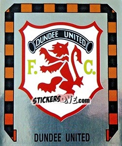 Sticker Badge - UK Football 1988-1989 - Panini