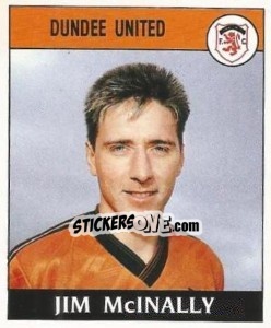 Sticker Jim McInally - UK Football 1988-1989 n. 375 - Panini