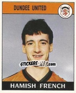 Cromo Hamish French - UK Football 1988-1989 - Panini