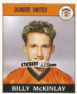 Sticker Billy McKinlay - UK Football 1988-1989 n. 379 - Panini