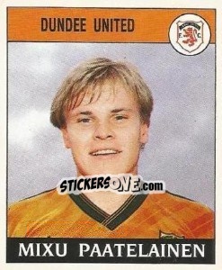 Sticker Mixu Paatelainen - UK Football 1988-1989 - Panini