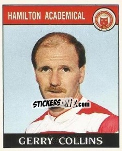 Sticker Gerry Collins - UK Football 1988-1989 n. 385 - Panini