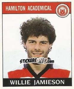 Sticker Willie Jamieson - UK Football 1988-1989 n. 386 - Panini