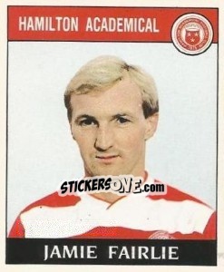 Sticker Jamie Fairlie - UK Football 1988-1989 n. 388 - Panini