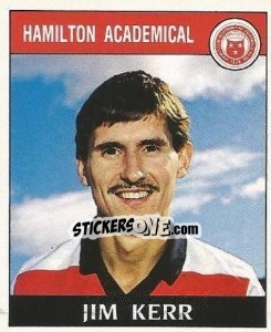 Sticker Jim Kerr - UK Football 1988-1989 n. 389 - Panini
