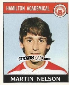 Sticker Martin Nelson - UK Football 1988-1989 - Panini