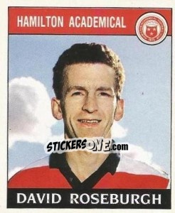 Sticker David Roseburgh - UK Football 1988-1989 n. 391 - Panini